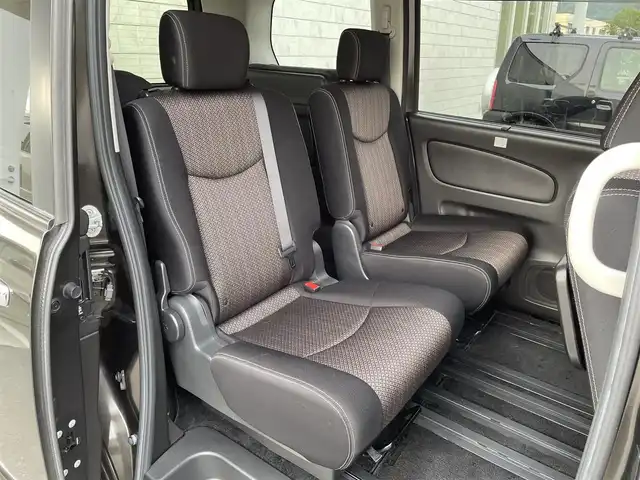 日産 セレナ ハイウェイスター Sハイブリッド 福岡県 2014(平26)年 6.9万km タイガーアイブラウン 純正7型SDナビ（フルセグ/CD）エマージェンシーブレーキ両側パワスラクルコンETCUSBポート純正LEDヘッドライト純正フロアマット純正16インチアルミホイールスマートキープッシュスタート