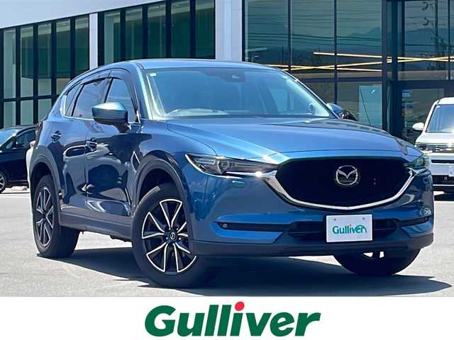 マツダ ＣＸ－５ 25S Lパッケージ 長野県 2017(平29)年 3.4万km エターナルブルーマイカ ４WD　/フルセグ　/メモリナビ　　/CD/DVD　/Bluetooth接続　/USB入力端子　/バックカメラ　/ETC　/クルーズコントロール　/プッシュスタート　/パワーシート　　/コーナーセンサー　/ステアリングスイッチ　/ステアリングヒーター　/LEDヘッドライト　/オートライト　/BOSEスピーカー　/衝突軽減システム　/横滑り防止　/盗難防止
