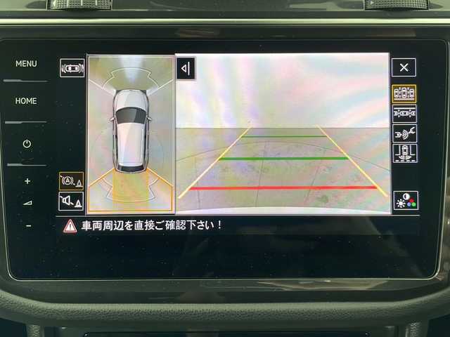 フォルクスワーゲン ティグアン R 道央・札幌 2022(令4)年 4万km パール ・４ＷＤ/・HUD/・デジタルメータークラスター/・ドライビングプロファイリングＤＣＣ/・アクティブクルーズコントロール/・純正メモリナビ/・bluetooth/・全方位カメラ/・社外ダウンサス/・社外メーター（ブースト計＆電圧計）/・ビルトインETC2.0/・パドルシフト/・オートハイビーム/・ステアリングヒーター/・前席パワーシート（ヒーター付）/・後席シートヒーター/・パワーバックドア