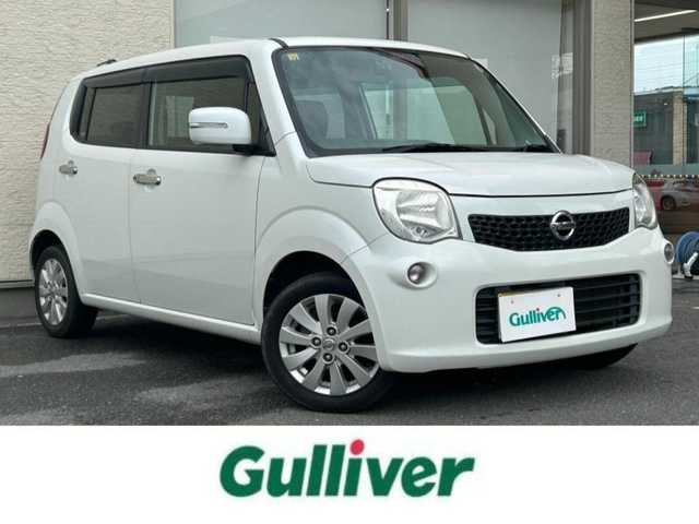 日産 モコ X 大阪府 2014(平26)年 11万km スノーパールホワイト 純正SDナビ/（フルセグTV・CD）/バックカメラ/横滑り防止システム/純正１４インチAW/ETC/ドライブレコーダー前後/保証書/取扱説明書