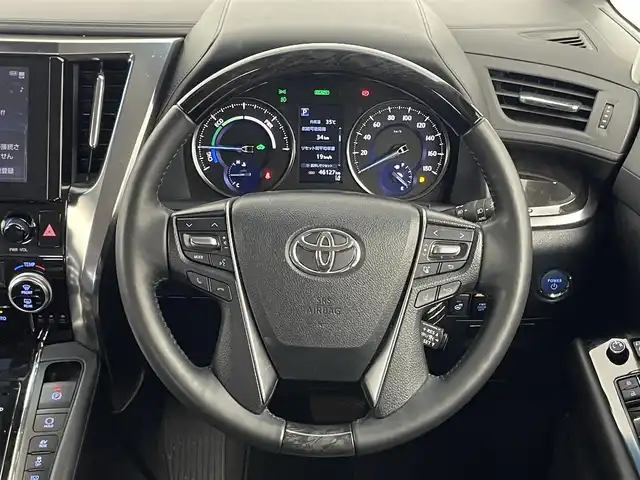 トヨタ アルファードハイブリット SR Cパッケージ 埼玉県 2022(令4)年 4.7万km スパークリングブラックパールクリスタルシャイン 純正ディスプレイオーディオ　フリップダウンモニター　バックカメラ　ＢＳＭ　ＤＶＤ再生　ビルトインＥＴＣ２．０　前後ドライブレコーダー　デジタルインナーミラー　ステアリングヒーター　ＡＣ１００Ｖ　地デジ