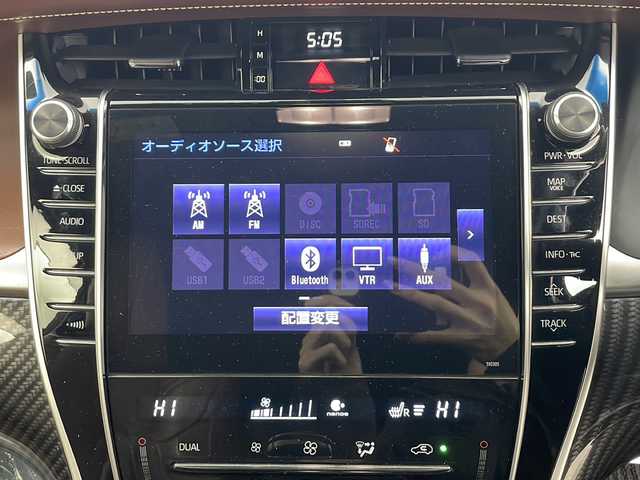 トヨタ ハリアー ハイブリッド プレミアム メタル&レザーP 秋田県 2019(平31)年 4.8万km ブラック ４WD/純正SDナビ(Bluetooth/CD/フルセグ)/バックカメラ/ETC2.0/寒冷地仕様/クルーズコントロール/車線逸脱警報/前席シートヒーター/前席エアシート/前後ドライブレコーダー/前席パワーシート/電動リアゲード/TRDAW/モデリスタエアロ/オートマチックハイビーム/カーテンエアバック/LEDヘッドライト/スマートキー/スペアキー