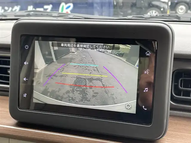 スズキ ラパン ＬＣ X 滋賀県 2024(令6)年 1.8万km フォーンベージュメタリック/アーバンブラウン 2トーン 純正7インチディスプレイオーディオ/【Bluetooth/USB】/バックカメラ/リアソナー/レーンキープアシスト/衝突軽減ブレーキ/LEDヘッドライト/オートマチックハイビーム/純正フロアマット/ビルトインETC/D/Nシートヒーター/プッシュスタート/スマートキー/ステアリングリモコン