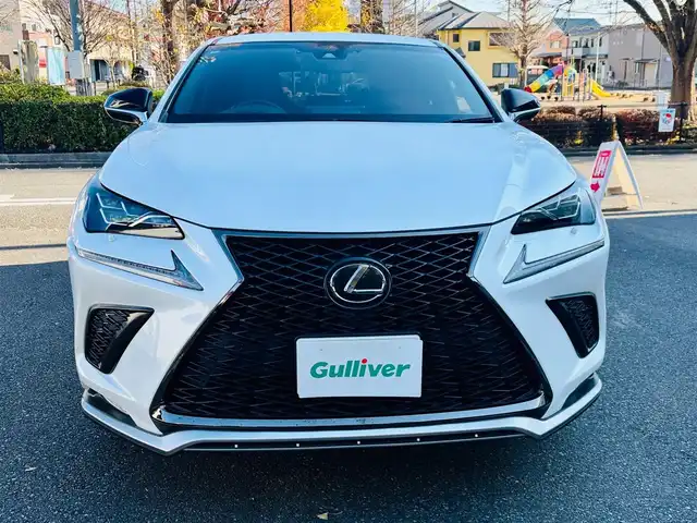 レクサス ＮＸ 300 Fスポーツ 神奈川県 2018(平30)年 7.9万km ホワイトノーヴァガラスフレーク ワンオーナー/純正ナビ/フルセグテレビ/三眼LEDヘッドライト/ブラインドモニター/クルーズコントロール/パワーバックドア/ETC