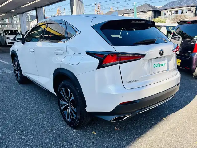 レクサス ＮＸ 300 Fスポーツ 神奈川県 2018(平30)年 7.9万km ホワイトノーヴァガラスフレーク ワンオーナー/純正ナビ/フルセグテレビ/三眼LEDヘッドライト/ブラインドモニター/クルーズコントロール/パワーバックドア/ETC