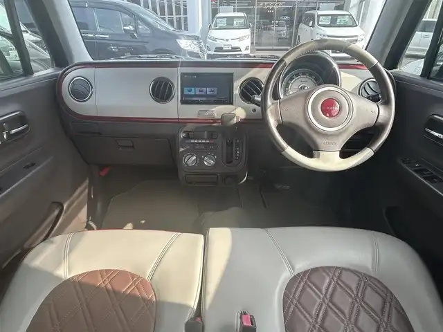 スズキ ラパン ショコラ G 宮崎県 2013(平25)年 11.9万km アーバンブラウンパールメタリック じしゃロン宮崎店成約済み//ナビ(MDV-L500)//TV/CD/DVD//オートライト//ETC//社外フロアマット//社外アルミホイール//ドアバイザー//取説/保証書//スペアキー×１