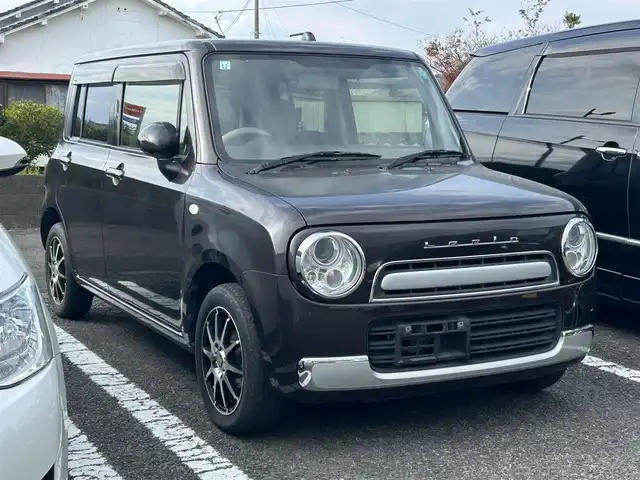 スズキ ラパン ショコラ G 宮崎県 2013(平25)年 11.9万km アーバンブラウンパールメタリック じしゃロン宮崎店成約済み//ナビ(MDV-L500)//TV/CD/DVD//オートライト//ETC//社外フロアマット//社外アルミホイール//ドアバイザー//取説/保証書//スペアキー×１