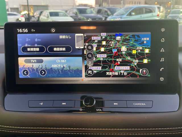 日産 エクストレイル X e－4ORCE エクストリーマーX 大阪府 2024(令6)年 1.3万km ステルスグレー/スーパーブラック ワンオーナー/純正12.3インチナビ/BTオーディオ/フルセグテレビ/ApplreCarPlay/AndoroidAuto/全方位カメラ/前席パワーシート/パワーバックドア/全席シートヒーター/ステアリングヒーター/デジタルインナーミラー/プロパイロット/電動パーキングブレーキ/オートホールド/LEDヘッドライト/純正18インチAW/ルーフレール/スペアキー