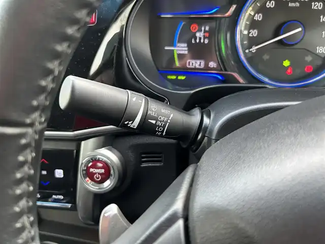 ホンダ グレイス ハイブリッド EX 宮城県 2015(平27)年 9.4万km ワインＭ アイドリングストップシートヒーターハーフレザーシート純正AWETCプッシュスタートPリアゲート