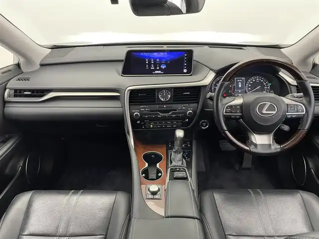 レクサス ＲＸ 450h バージョンL 愛知県 2017(平29)年 7.6万km ブラック 純正ナビ　フルセグＴＶ　Ｂｌｕｅｔｏｏｔｈ　黒革　シートヒーター　シートベンチレーション　パワーバックドア　純正ドラレコ　三眼ＬＥＤ　衝突軽減装置　追従クルコン　純正ドラレコ　ＨＵＤ　ＢＳＭ　電動パーキング　ETC2.0　AC100V電源　ステアリングヒーター　パワーシート　禁煙車