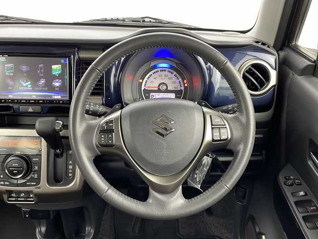 スズキ ハスラー Jスタイル Ⅲ ターボ 新潟県 2018(平30)年 3万km ブレイブカーキパール/スチールシルバー 4WD/純正ナビ/　　フルセグ/CD/DVD/BT/アラウンドビューモニター/クルーズコントロール/LEDオートライト/ハーフレザーシート/シートヒーター/ルーフレール/パドルシフト/ステアリングスイッチ/アイドリングストップ/スマートキー/ビルトインETC