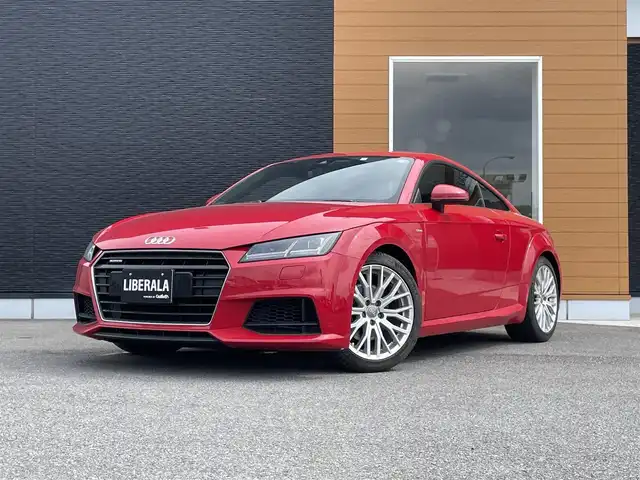 アウディ ＴＴクーペ 2．0 TFSI クワトロ 栃木県 2016(平28)年 3.6万km ブリリアントレッド Sラインパッケージ/アドバンストキー /バーチャルコックピット/ハーフレザーシート /パワーシート /フルセグTV/バックカメラ/ナビ/ETC/リヤパーキングエイド /パドルシフト/LEDヘッドライト/オートライト