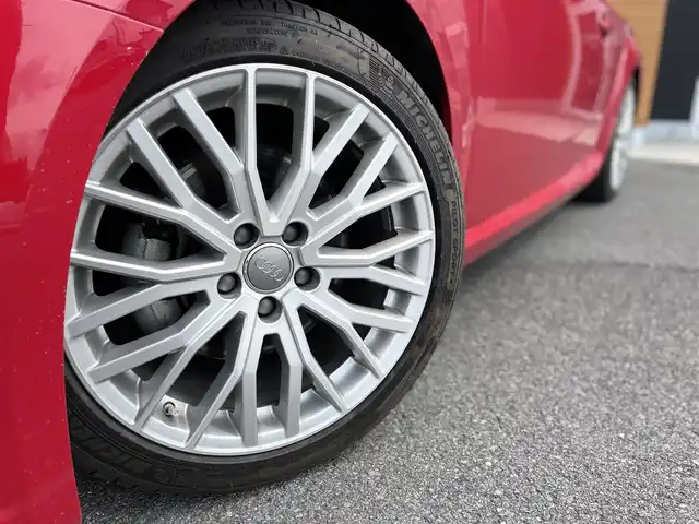 アウディ ＴＴクーペ 2．0 TFSI クワトロ 栃木県 2016(平28)年 3.6万km ブリリアントレッド Sラインパッケージ/アドバンストキー /バーチャルコックピット/ハーフレザーシート /パワーシート /フルセグTV/バックカメラ/ナビ/ETC/リヤパーキングエイド /パドルシフト/LEDヘッドライト/オートライト