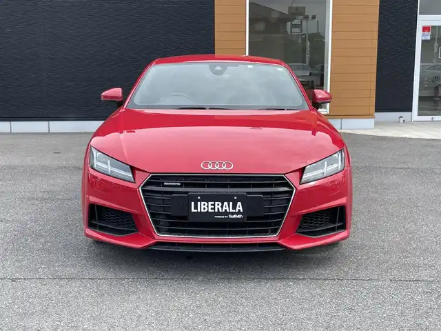 アウディ ＴＴクーペ 2．0 TFSI クワトロ 栃木県 2016(平28)年 3.6万km ブリリアントレッド Sラインパッケージ/アドバンストキー /バーチャルコックピット/ハーフレザーシート /パワーシート /フルセグTV/バックカメラ/ナビ/ETC/リヤパーキングエイド /パドルシフト/LEDヘッドライト/オートライト