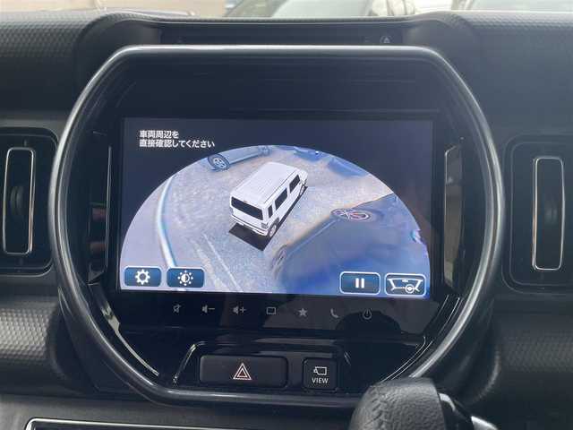 スズキ ハスラー Jスタイル ターボ 東京都 2021(令3)年 2.6万km オフブルーメタリック/ガンメタリック2トーンルーフ ワンオーナー/４ＷＤ/ターボ/純正ＨＤＤナビ/(フルセグ/DVD)/全方位モニター/前方ドライブレコーダー/前席シートヒーター/スズキ セーフティ サポート/・アダプティブクルーズコントロール/・デュアルカメラブレーキサポート/・誤発進抑制機能/・車線逸脱警報機能/・ふらつき警報機能/・先行車発進お知らせ機能/・ハイビームアシスト/・後退時ブレーキサポート/・後方誤発進抑制機能/・リヤパーキングセンサー/横滑り防止機能/純正１５インチアルミホイール/パドルシフト/LEDライト/スマートキー/スペアキー1本/保証書/取扱説明書