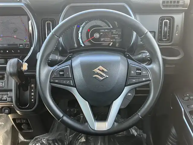 スズキ ハスラー Jスタイル ターボ 道南・函館 2021(令3)年 2.6万km オフブルーメタリック/ガンメタリック2トーンルーフ ワンオーナー/ターボ/純正メモリナビ/(フルセグTV/Bluetooth/DVD/USB)/全方位モニター/全方位ドライブレコーダー/前席シートヒーター/スズキ セーフティ サポート/・アダプティブクルーズコントロール/・デュアルカメラブレーキサポート/・誤発進抑制機能/・車線逸脱警報機能/・ふらつき警報機能/・先行車発進お知らせ機能/・ハイビームアシスト/・後退時ブレーキサポート/・後方誤発進抑制機能/・リヤパーキングセンサー/ダウンヒルアシストコントロール/横滑り防止機能/純正１５インチアルミホイール/スマートキー/パドルシフト/純正LEDライト/スペアキー1本/保証書/取扱説明書