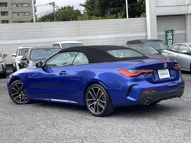 ＢＭＷ ＢＭＷ ４２０ｉ カブリオレ Mスポーツ 東京都 2021(令3)年 2.7万km 青Ｍ 車体色　C31　ポルティマオ・ブルー/新車時保証書　取扱説明書/インテリジェントセーフティー/ACC（アクティブ・クルーズ・コントロール）/レーン・チェンジ・ウォーニング＆レーン・チェンジ・アシスト/パーキング・アシスト/純正ナビ/フルセグTV/USB/BT/AppleCarplay/360度カメラ　ETC/フロントパワーシート【運転席メモリー付】/レザーシート/シートヒーター/LEDヘッドライト/オートライト/スマートキー×２/純正19インチアルミ