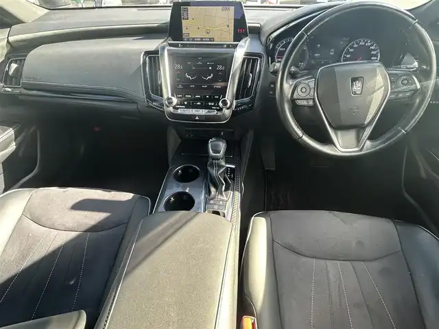 トヨタ クラウン ハイブリッド RS アドバンス Four 秋田県 2019(平31)年 5.1万km ホワイトパールクリスタルシャイン ４ＷＤ/純正ナビ/フルセグＴＶ/ＣＤ/ＤＶＤ/ＦＭ・ＡＭ/Ｂｌｕｅｔｏｏｔｈ/ハーフレザーシート/バックカメラ/レーンアシスト/クルーズコントロール追従有/パワーシート/メモリーシート/ドラレコ/ＥＴＣ