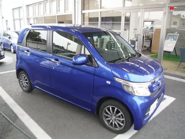 ホンダ Ｎ ＷＧＮ G ターボパッケージ 東京都 2017(平29)年 1.5万km 青 保証書・取説あり/純正ワンセグ・CD・USB/　バックカメラ/　ビルトインETC/アイドリングストップ/オールシーズンタイヤ/スマートキー×2個