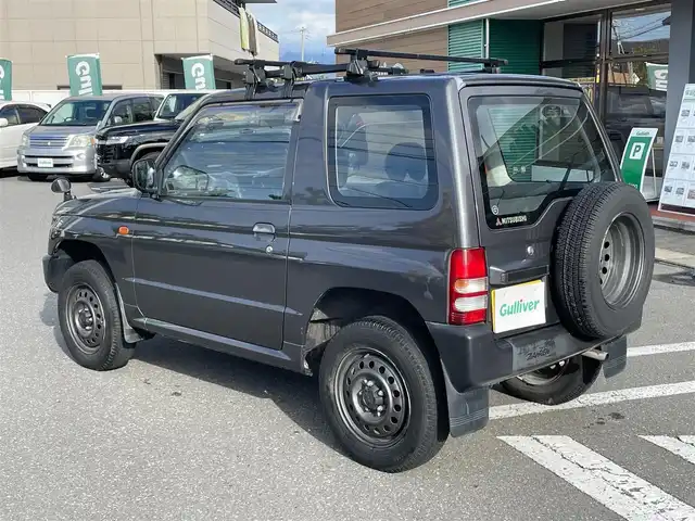 三菱 パジェロ ミニ XR－Ⅰ 長野県 1997(平9)年 4.9万km サーストングレー ５速MT/オーディオレス/ルーフキャリア/スタッドレス積み込み有