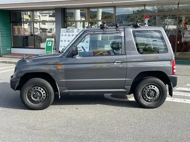 三菱 パジェロ ミニ XR－Ⅰ 長野県 1997(平9)年 4.9万km サーストングレー ５速MT/オーディオレス/ルーフキャリア/スタッドレス積み込み有