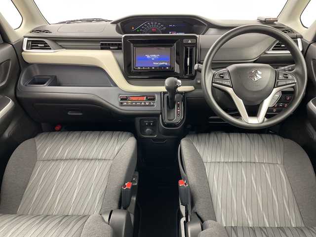 スズキ ソリオ HV MX 道央・札幌 2024(令6)年 1.2万km スーパーブラックパール ・4WD/・社外ナビ&BT&CD&DVD&TV&AUX/・左側パワースライドドア/・バックカメラ/・スズキセーフティサポート/・レーダークルーズコントロール/・レーンキープアシスト/・コーナーセンサー/・横滑り防止装置/・アイドリングストップ/・前席シートヒーター/・ETC/・ステアリングスイッチ/・社外フロアマット/・オートライト/・スマートキー