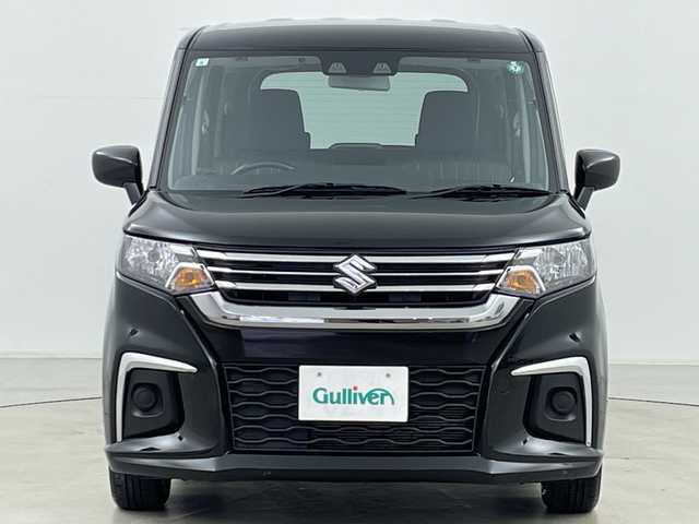 スズキ ソリオ HV MX 道央・札幌 2024(令6)年 1.2万km スーパーブラックパール ・4WD/・社外ナビ&BT&CD&DVD&TV&AUX/・左側パワースライドドア/・バックカメラ/・スズキセーフティサポート/・レーダークルーズコントロール/・レーンキープアシスト/・コーナーセンサー/・横滑り防止装置/・アイドリングストップ/・前席シートヒーター/・ETC/・ステアリングスイッチ/・社外フロアマット/・オートライト/・スマートキー