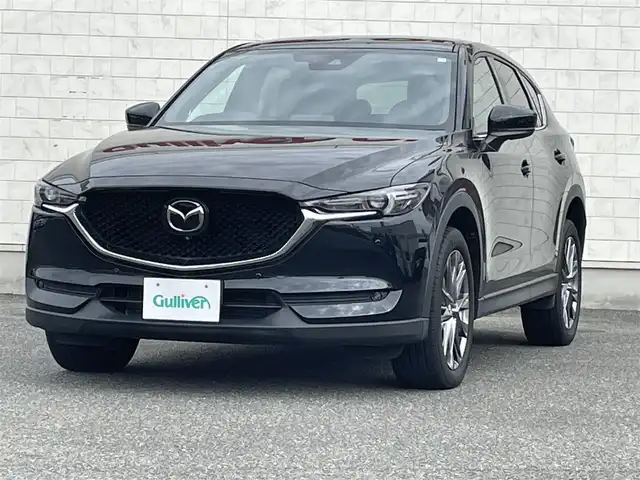 マツダ ＣＸ－５ XD エクスクルーシブモード 山口県 2020(令2)年 0.9万km ジェットブラックマイカ 革シート/前席冷暖エアシート/前席パワーシート/パワーバックドア/BOSEサウンドシステム/メーカーナビ 　フルセグTV CD DVD BT/全方位カメラ/衝突被害軽減ブレーキ/レーダークルーズコントロール/レーンアシスト/オートマチックハイビーム/ブラインドスポットモニタ/ヘッドアップディスプレイ/ETC/LEDオートヘッドライト/フォグライト/コーナーセンサー/スマートキー/19インチアルミホイール/W サイド カーテン エアバッグ/保証書 取説 ナビ取説/禁煙車