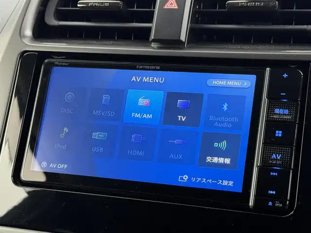 トヨタ プリウス S ツーリングセレ ブラックED 福岡県 2022(令4)年 3.7万km プレシャスブラックパール ワンオーナー　/モデリスタエアロ　/ヘッドレストモニター　/社外ナビ／フルセグＴＶ　/レーダークルコン　/コーナーセンサー　/衝突被害軽減　/レーンキープ　/アクセル踏み間違い防止　/シートヒーター　/社外１７インチＡＷ