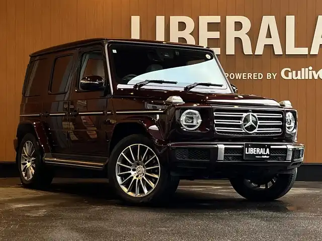 メルセデス・ベンツ ゲレンデヴァーゲン Ｇ４００ｄ AMGライン 宮城県 2024(令6)年 1.9万km ワイン ワンオーナー/G-manufakturプログラム/ラグジュアリーパッケージ/AMGライン/アダプティブダンピングシステム/レーダーセーフティパッケージ/Burmesterサラウンドサウンドシステム/純正ナビゲーションシステム/フルセグTV/360°カメラシステム/ナッパレザーシート/シートベンチレーション/シートヒーター/メモリ機能付きパワーシート/電動サイドステップ/マルチビームLEDヘッドライト/オートマチックハイビーム/純正20インチAW/アルパイン製デジタルインナーミラー型ドラレコ/ETC2.0車載器