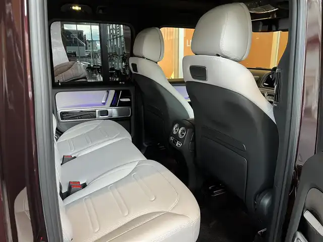 メルセデス・ベンツ ゲレンデヴァーゲン Ｇ４００ｄ AMGライン 宮城県 2024(令6)年 1.9万km ワイン ワンオーナー/G-manufakturプログラム/ラグジュアリーパッケージ/AMGライン/アダプティブダンピングシステム/レーダーセーフティパッケージ/Burmesterサラウンドサウンドシステム/純正ナビゲーションシステム/フルセグTV/360°カメラシステム/ナッパレザーシート/シートベンチレーション/シートヒーター/メモリ機能付きパワーシート/電動サイドステップ/マルチビームLEDヘッドライト/オートマチックハイビーム/純正20インチAW/アルパイン製デジタルインナーミラー型ドラレコ/ETC2.0車載器
