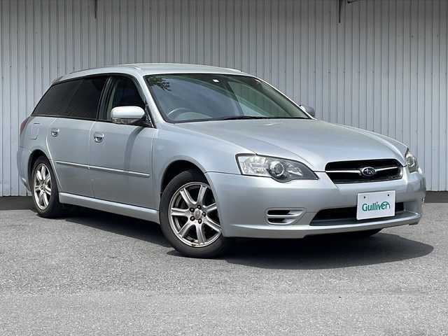 スバル レガシィ ツーリングワゴン 2．0i カジュアルエディション 長野県 2006(平18)年 15.2万km シルバー 純正１６インチアルミ/スペアキー/フロアマット