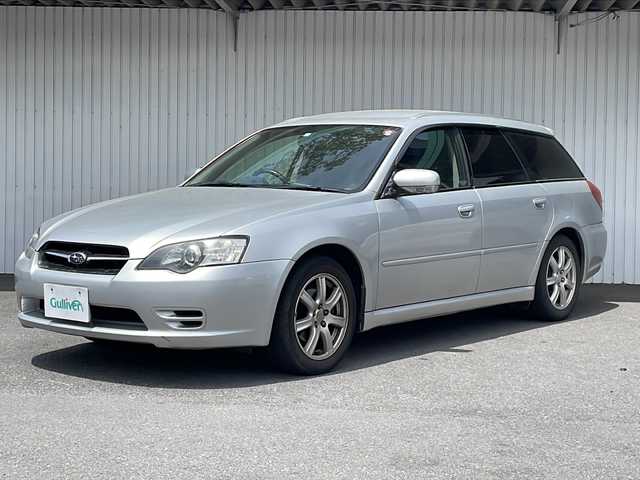 スバル レガシィ ツーリングワゴン 2．0i カジュアルエディション 長野県 2006(平18)年 15.2万km シルバー 純正１６インチアルミ/スペアキー/フロアマット