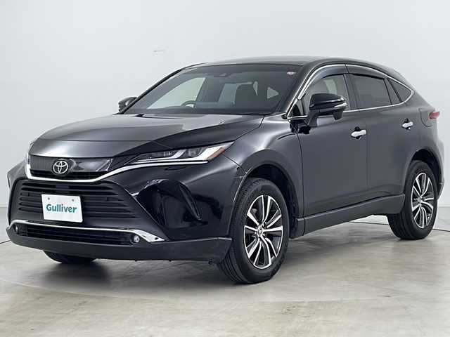 トヨタ ハリアー G 道央・札幌 2020(令2)年 5.6万km ブラック ・ワンオーナー/・4WD/・寒冷地仕様/・純正ナビTV&BT&Miracast/・バックカメラ/・JBLサウンド/・トヨタセーフティセンス/・プリクラッシュセーフティ/・レーンディパーチャーアラート/・オートマチックハイビーム/・リアクロストラフィックアラート/・レーダークルーズコントロール/・デジタルインナーミラー/・パワーシートD席/・パワーバックドア/・ビルトインETC/・LEDヘッドライト/・LEDフォグ/・オートライト/・クリアランスソナー/・スマートキー/・社外17インチAW付スタッドレス積込