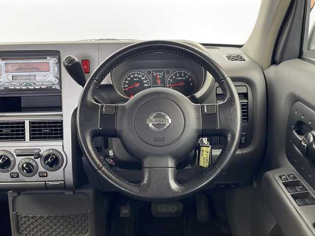 日産 キューブ SX 栃木県 2002(平14)年 10.8万km ダイヤモンドシルバー オーディオ/(CD/MD/AM/FM）/電動格納ミラー/純正フロアマット/社外アルミホイール