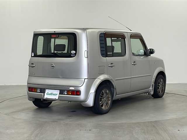 日産 キューブ SX 栃木県 2002(平14)年 10.8万km ダイヤモンドシルバー オーディオ/(CD/MD/AM/FM）/電動格納ミラー/純正フロアマット/社外アルミホイール