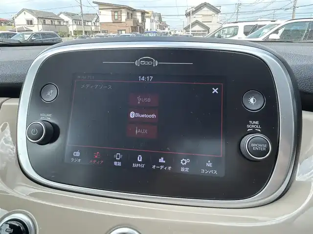 フィアット ５００Ｘ ポップスタープラス 埼玉県 2018(平30)年 3.3万km ベージュ アダプティブクルーズコントロール　/ブラインドスポットモニター　/バックカメラ　/前席シートヒーター　/パワーシート