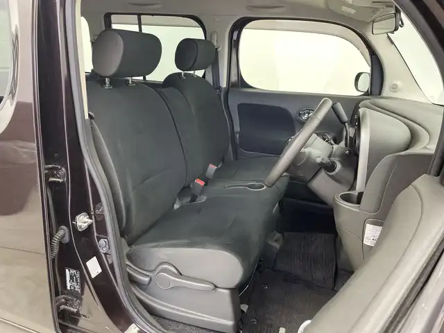 日産 キューブ 15X Vセレクション 新潟県 2018(平30)年 7.8万km ビターショコラ 純正メモリナビ【MC314D-W】/　フルセグTV/Bluetooth/CD/DVD/バックモニター/ビルトインETC/アイドリングストップ/横滑り防止装置/オートライト