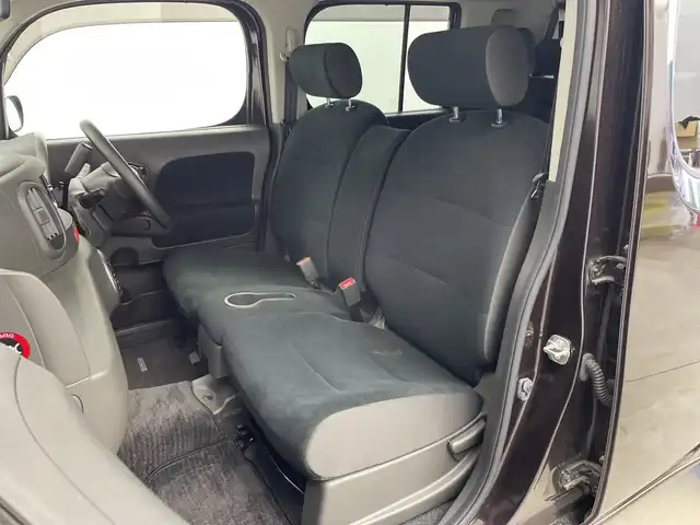 日産 キューブ 15X Vセレクション 新潟県 2018(平30)年 7.8万km ビターショコラ 純正メモリナビ【MC314D-W】/　フルセグTV/Bluetooth/CD/DVD/バックモニター/ビルトインETC/アイドリングストップ/横滑り防止装置/オートライト