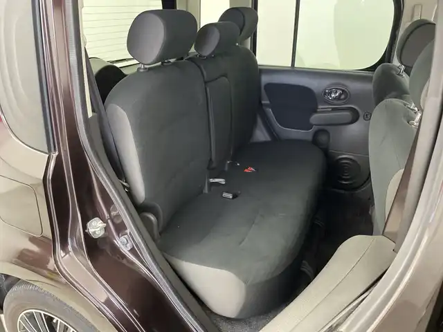 日産 キューブ 15X Vセレクション 新潟県 2018(平30)年 7.8万km ビターショコラ 純正メモリナビ【MC314D-W】/　フルセグTV/Bluetooth/CD/DVD/バックモニター/ビルトインETC/アイドリングストップ/横滑り防止装置/オートライト