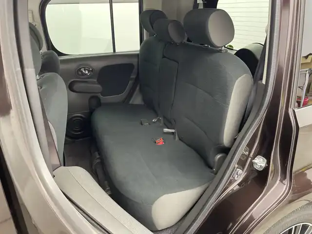 日産 キューブ 15X Vセレクション 新潟県 2018(平30)年 7.8万km ビターショコラ 純正メモリナビ【MC314D-W】/　フルセグTV/Bluetooth/CD/DVD/バックモニター/ビルトインETC/アイドリングストップ/横滑り防止装置/オートライト