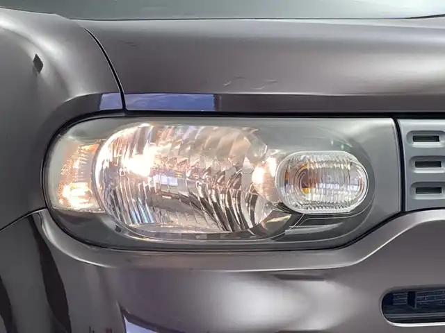 日産 キューブ 15X Vセレクション 新潟県 2018(平30)年 7.8万km ビターショコラ 純正メモリナビ【MC314D-W】/　フルセグTV/Bluetooth/CD/DVD/バックモニター/ビルトインETC/アイドリングストップ/横滑り防止装置/オートライト