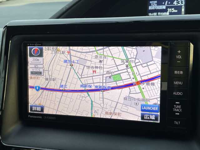 トヨタ ノア Si 石川県 2014(平26)年 11.5万km パール ４WD/社外メモリーナビ/CD/DVD/フルセグTV/バックカメラ/LEDヘッドライト/ETC/両側パワースライド/クルーズコントロール/純正アルミホイール/スマートキー/プッシュスタート/電動ミラー/フォグランプ