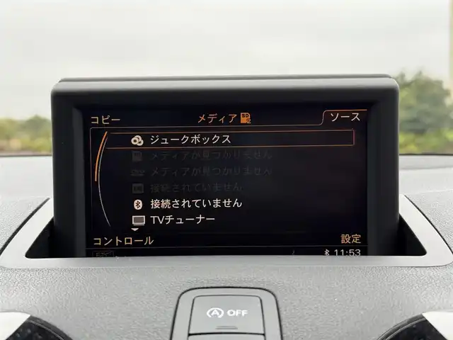 アウディ Ａ１ 1．4TFSI 千葉県 2011(平23)年 7.4万km アマルフィホワイト ユーザー買取車両/純正メーカーナビ/・テレビ/BT/DVD/CD/USB/ETC/OZレーシング16インチホイール/オートライト/フォグライト/スマートキー/プッシュスタート/純正フロアマット/ステアリングスイッチ