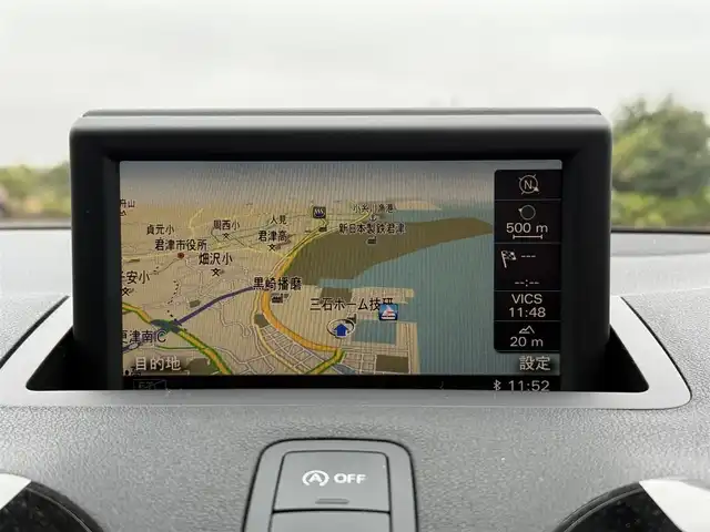 アウディ Ａ１ 1．4TFSI 千葉県 2011(平23)年 7.4万km アマルフィホワイト ユーザー買取車両/純正メーカーナビ/・テレビ/BT/DVD/CD/USB/ETC/OZレーシング16インチホイール/オートライト/フォグライト/スマートキー/プッシュスタート/純正フロアマット/ステアリングスイッチ