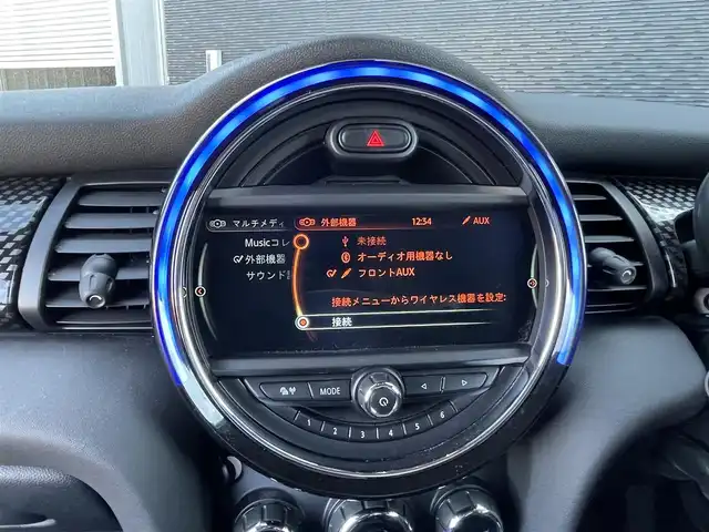 ＭＩＮＩ ミニ クーパー S 栃木県 2016(平28)年 2.1万km ボルカニックオレンジ アンビエントライト/オートライト/HDDナビ/社外フルセグテレビ/バックカメラ/アイドリングストップ/プッシュスタート/ETC