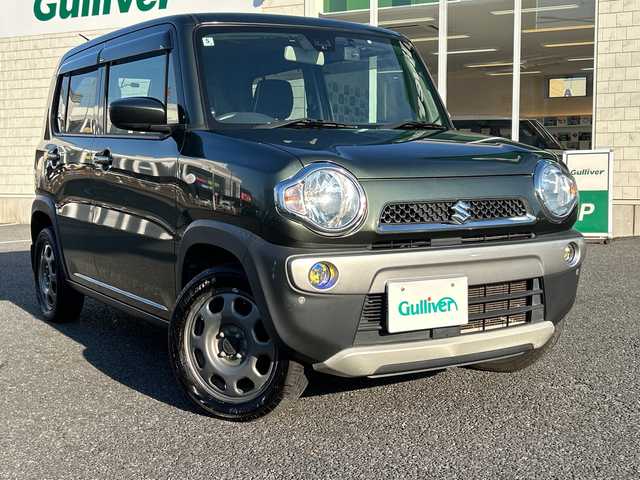 スズキ ハスラー G 千葉県 2014(平26)年 10.9万km クールカーキPM ワンオーナー/社外メモリナビ（MDV-L300)/ワンセグTV/DVD/CD/社外ドライブレコーダー前後（AN-R081)/シートヒーター/ETC/スマートキー/スペアキー1本/ハロゲンヘッドライト/純正ホイール/純正ドアバイザー/レベライザー/保証書/取扱説明書/記録簿