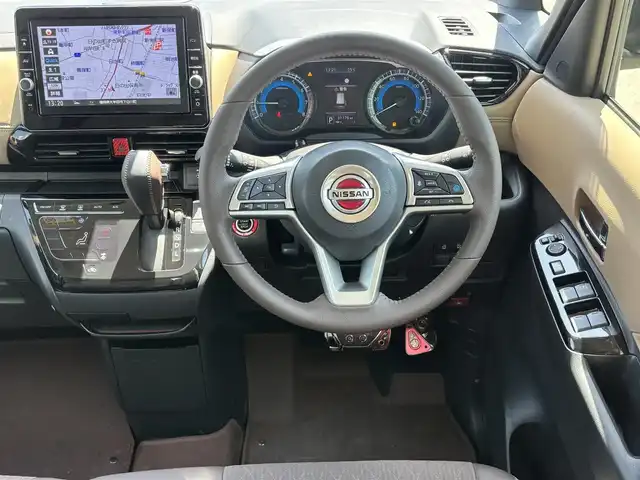 日産 ルークス HWS Gターボ プロパイロットED 福岡県 2021(令3)年 3.2万km 赤 エンジンスタートボタン/アイドリングストップ/スマートキー/AAC/クルーズコントロール/Bluetooth/ビルトインETC/フルセグTV/純正フロアマット/両側パワスラ/ABS/オートライト/LEDライト/前後コーナーセンサー