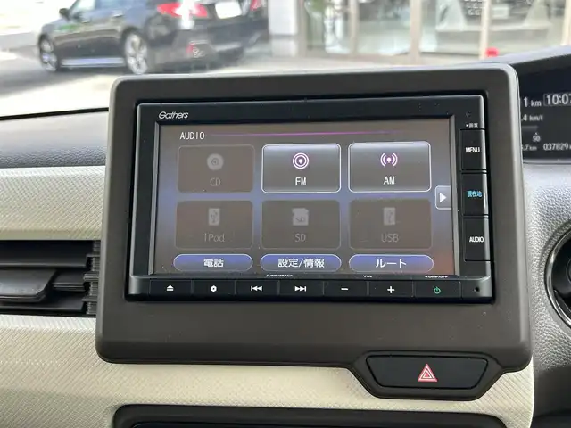 ホンダ Ｎ ＢＯＸ L 愛知県 2022(令4)年 3.8万km ブリティッシュグリーンP 純ギャザーズSDナビ/バックカメラ/左パワースライドドア/スマートキー/ドライブレコーダー/レーダークルーズコントロール/ホンダセンシング/リアシートバックテーブル/新車保証書/取説