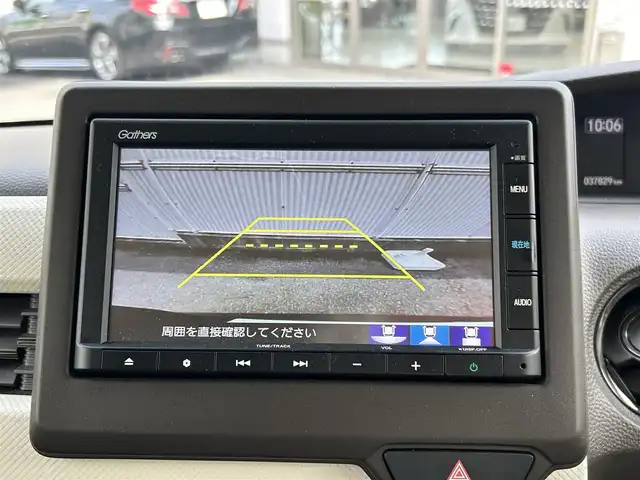 ホンダ Ｎ ＢＯＸ L 愛知県 2022(令4)年 3.8万km ブリティッシュグリーンP 純ギャザーズSDナビ/バックカメラ/左パワースライドドア/スマートキー/ドライブレコーダー/レーダークルーズコントロール/ホンダセンシング/リアシートバックテーブル/新車保証書/取説